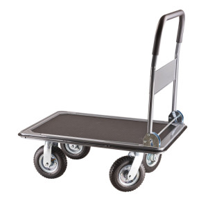 Dema Chariot de manutention - 4 Pneus gonflables Ø 22 cm