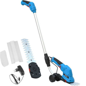 Guede Outils de jardin à accu - Cisaille à gazon + taille-haie GPS 7.2 V