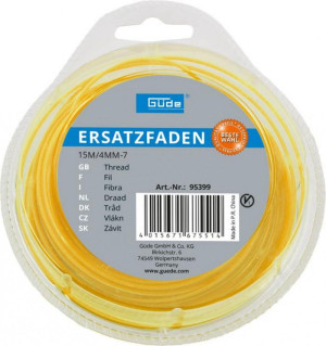 Guede Fil de coupe pour tondeuse débroussailleuse G95404 - G95395 - G95388