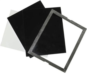 Guede Verre protecteur pour bouclier de soudure 90 x 110 mm - 4 pièces