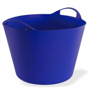 Dema Panier flexible multifonction 42 litres Bleu / Jardin - linge - bois