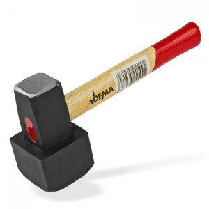 Dema Massette avec embout caoutchouc amovible pour pavés - 1500 g