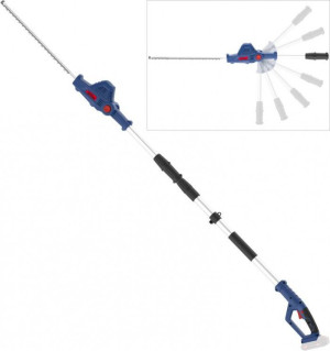 Guede Taille-haie télescopique sans fil HST 18-0 / sans CHARGEUR ni ACCU