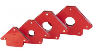 Guede Aimant de soudeur - Lot de 4 aimants de soudure