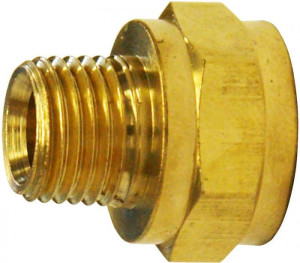 Guede Raccord adaptateur 3/8" AG x 1/2" IG - 2 pièces