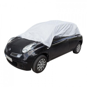 Dema Bâche de protection auto - Demi-housse Garage Voiture - pour Berline