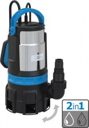 Guede Pompe combinée 2 en 1 GS 750.1 - pour eaux chargées et eaux claires