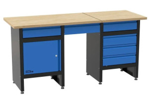 Guede Etabli GW 6/1 XL - 170 x 60 cm - 1 porte - 6 tiroirs