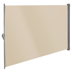 Dema Store latéral 180 x 300 cm - Beige / Brise-vue rétractable