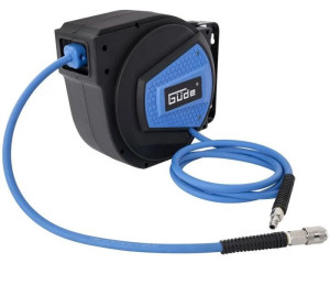 Guede Enrouleur automatique de tuyau air comprimé - 10 m - pneumatique