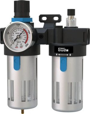 Guede Unité de maintenance 1/2" - Filtre régulateur + lubrificateur
