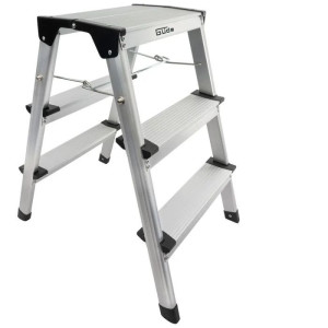 Guede Escabeau alu 3 marches - Marchepied pliable GAT 3S