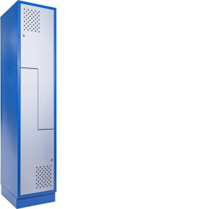 Guede Vestiaire 2 portes Z ou L - Armoire gain de place