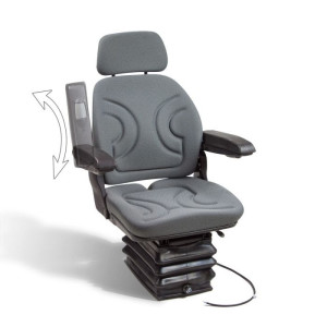 Dema Siège de tracteur STAR PLUS TV2 avec accoudoirs + appui-tête