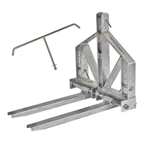 Dema Fourches lève-palette 3 pts Cat. 1 + 2 - 1200 kg - DPG1200