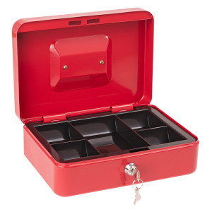 Dema Caisse à monnaie DKG 250 rouge