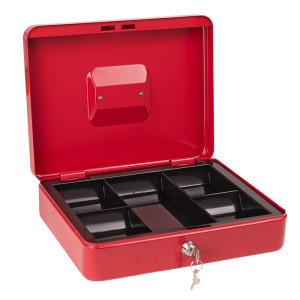 Dema Caisse à monnaie DKG 300 rouge