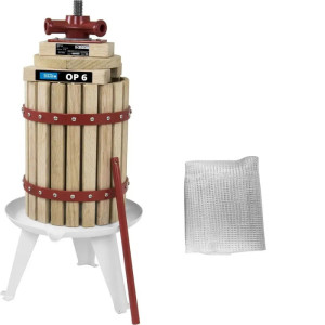 Guede Pressoir à fruits OP 6 - presse à fruits - 6 litres