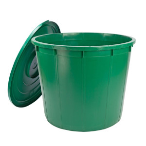 Dema Récupérateur eau de pluie - Cuve 500 litres avec couvercle
