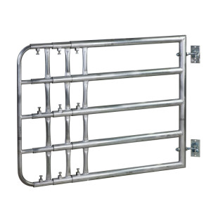 Dema Portail réglable pour barrière de prairie 300 x 90 cm