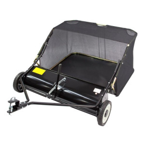 Dema Balayeuse feuilles et gazon 95 cm pour tracteur tondeuse ou quad