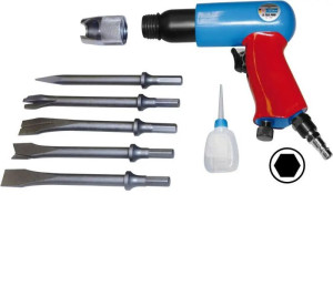 Guede Marteau Burineur pneumatique professionnel + accessoires