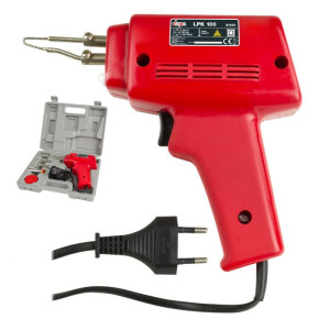 Dema Pistolet à souder électrique - 100 W - avec accessoires