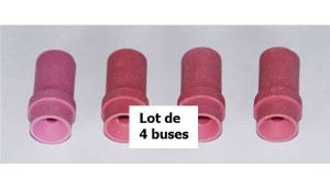 Dema Buses céramiques pour cabine de sablage 4 à 7 mm - 4 pièces