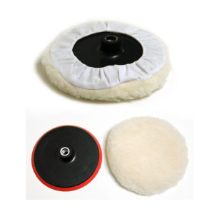 Dema Plateau de rechange + mouflette mousse pour polisseuse lustreuse