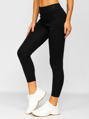 Czarne legginsy damskie Denley YW01001A2