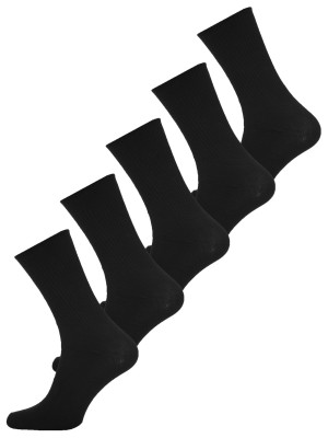Czarne skarpetki męskie Denley M817-5P 5 PACK