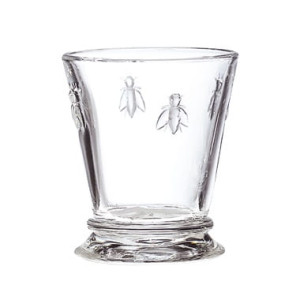 SZKLANKI DO NAPOJÓW PSZCZOŁA (ABEILLE) LA ROCHERE 260 ml KOMPLET 6 SZT - TRANSPARENTNE