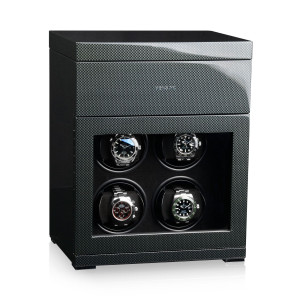 Benson Watchwinders Uhrenbeweger Black Series 4.16 - Carbon Lack