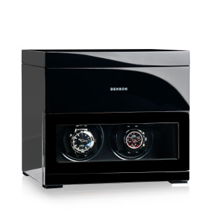 Benson Watchwinders Uhrenbeweger Black Series 2.16 - Schwarz Hochglanz