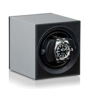 Benson Watchwinders Uhrenbeweger Compact Aluminium 1 - Hellgrau