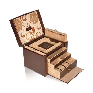 Sacher Schmuckschatulle Maxima - Braun