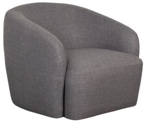 Loungesessel Loconia Grey Drehbar