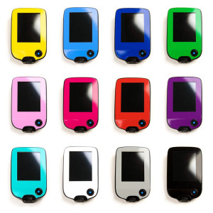 Freestyle Libre Uni-Color Scanner Sticker - Brillantblau