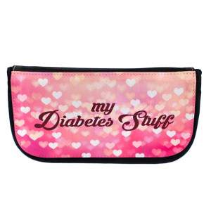 Dia Zubehör Tasche - My Diabetes Stuff - Herzen