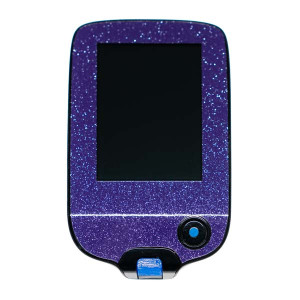 Freestyle Libre Effekt Scanner Sticker - Lila Glitzer