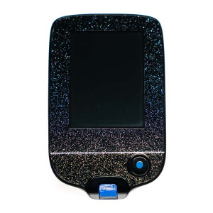 Freestyle Libre Effekt Scanner Sticker - Schwarz Glitzer