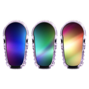 3er Set Dexcom G6 Transmitter Sticker - Color Lights