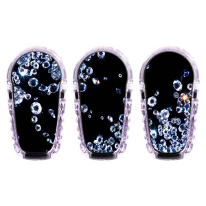 3x Dexcom G6 Transmitter Sticker - Diamant
