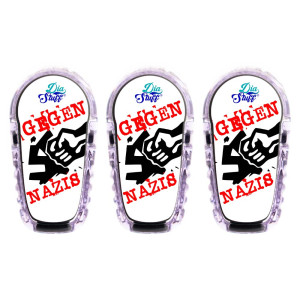 3er Set Dexcom G6 Transmitter Sticker - GegenNazis