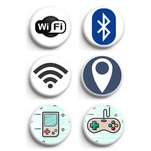 6er Set Freestyle Libre 1&2 Sticker - Tech 1