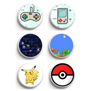 6er Set Freestyle Libre 1&2 Sticker - Game