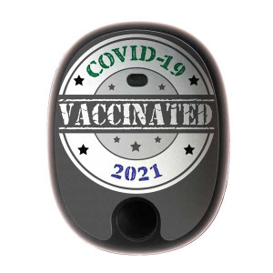 Eversense Transmitter Sticker - Vaccinated
