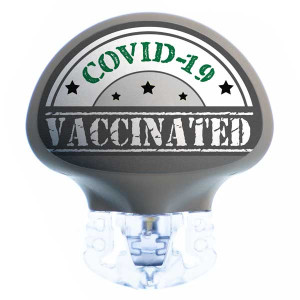Enlite Transmitter Sticker - Vaccinated