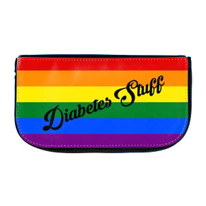 Dia Zubehör Tasche - Diabetes Stuff - Pride-Rainbow