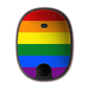 Eversense Transmitter Sticker - Rainbow-Pride